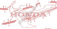 STRIPE (1) for Honda CBR 600 F 1988