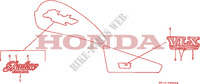 MARK (1) for Honda VT SHADOW 600 1990