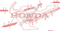 STRIPE (CBR500FH) for Honda CBR 500 F 1987