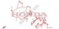 FRONT FENDER for Honda PACIFIC COAST 800 1990