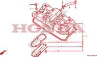 CYLINDER HEAD COVER for Honda CBR 1000 1992