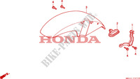FRONT FENDER (CB750) for Honda CB 750 NIGHTHAWK 1991