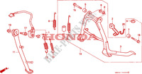 STAND for Honda SEVEN FIFTY 750 1992