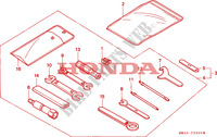 TOOL for Honda SEVEN FIFTY 750 1992
