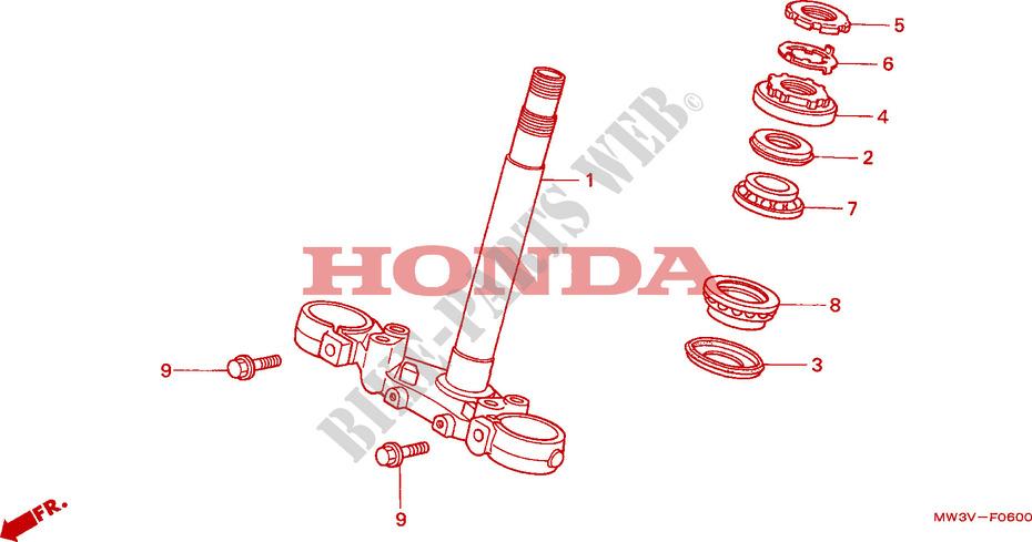STEERING DAMPER for Honda SEVEN FIFTY 750 1999