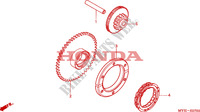 STARTER MOTOR CLUTCH for Honda CB 500 2001