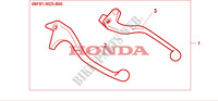 CHROME LEVER KIT for Honda VALKYRIE 1500 F6C CRUISER 2002