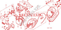 TAILLIGHT (1) for Honda VALKYRIE 1500 F6C 2002