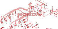 IGNITION COIL for Honda VALKYRIE 1500 F6C TOURER 1997