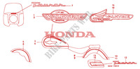 STRIPE/MARK (2) for Honda VALKYRIE 1500 F6C TOURER 1999