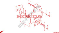 LEFT COVER for Honda BIG ONE 1000 1994