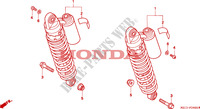 REAR SHOCK ABSORBER for Honda BIG ONE 1000 50HP 1993