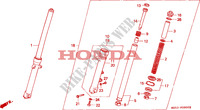 FRONT FORK for Honda VF 750 MAGNA DELUXE 1996