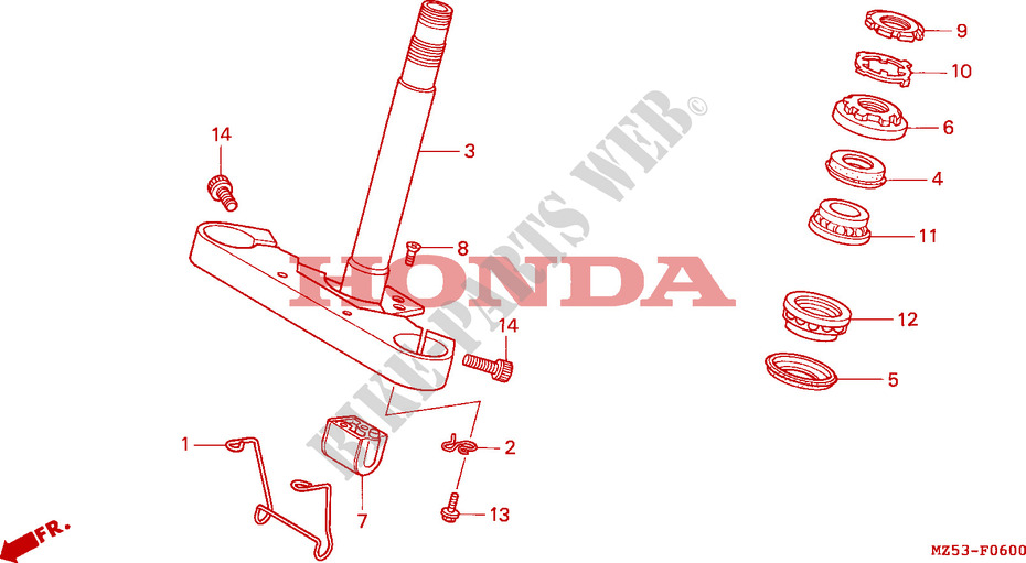 STEERING DAMPER for Honda SHADOW 750 1994