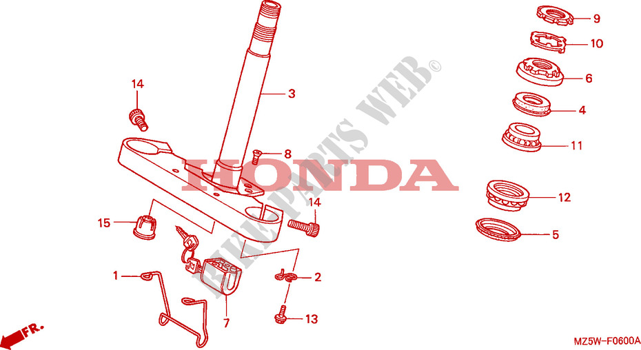 STEERING DAMPER for Honda SHADOW 750 1999