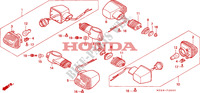 INDICATOR for Honda NTV 650 50HP 1997