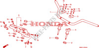 HANDLE PIPE (2) for Honda VT SHADOW 600 1995