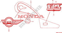 MARK (3) for Honda SHADOW 600 VLX DELUXE 1994