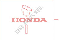 CHROME OIL VAP KIT for Honda SHADOW 600 VLX DELUXE 1998