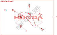 HEAD LIGHT VISOR for Honda VLX SHADOW 600 2 TONE 1999