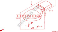 SEAT (1) for Honda VT SHADOW 600 34HP Kumamoto factory 1999