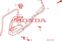 EXPANSION TANK for Honda PAN EUROPEAN ST 1100 1995