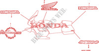 STICKERS for Honda PAN EUROPEAN ST 1100 POLICE 1993