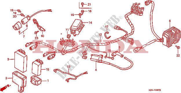 Honda Trx 300 Atv Wiring Diagram 1991 - espressorose