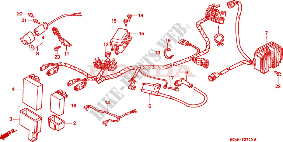 94 Honda Wiring Diagram - Wiring Diagram Networks