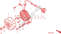 ALTERNATOR for Honda LEAD 110 2012