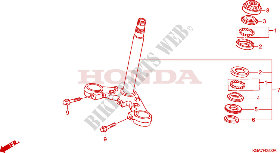 STEERING DAMPER for Honda CG 125 2005