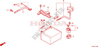 BATTERY for Honda SH 125 TOP CASE 2011