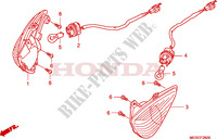 WINKER  for Honda CBF 600 FAIRING ABS 2009