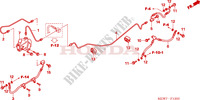 BRAKE LINES for Honda DEAUVILLE 700 2010