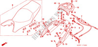 SEAT for Honda DEAUVILLE 700 ABS 2010