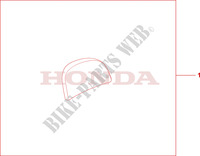 35L TOP BOX PAD for Honda CBF 1000 T ABS 2007