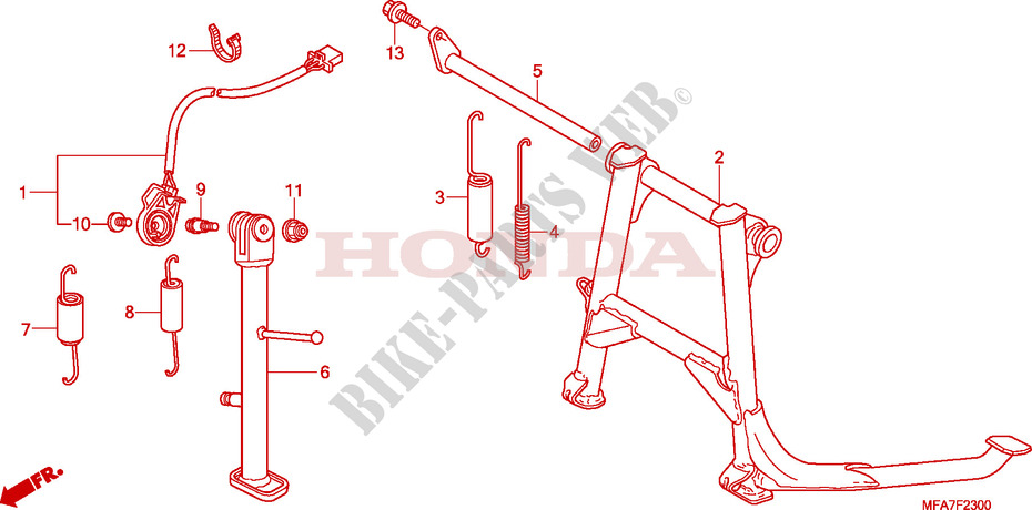 STAND for Honda CBF 1000 S ABS 2007