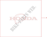 35L TOP BOX PAD for Honda CBF 1000 ABS 2009