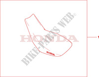 SEAT COVER for Honda FMX 650 2005