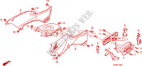 BODY COVER for Honda TRX 250 FOURTRAX RECON Standard 2011