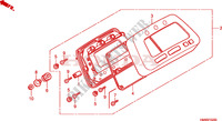 METER for Honda TRX 250 FOURTRAX RECON Standard 2011
