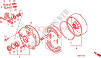 REAR BRAKE DRUM for Honda TRX 250 FOURTRAX RECON Standard 2011
