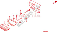 TAILLIGHT for Honda TRX 250 FOURTRAX RECON Standard 2011