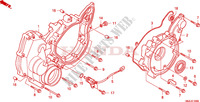 CRANKCASE COVER for Honda FOURTRAX 500 FOREMAN RUBICON Hydrostatic 2011