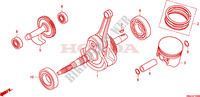 CRANKSHAFT for Honda FOURTRAX 500 FOREMAN RUBICON Hydrostatic 2011