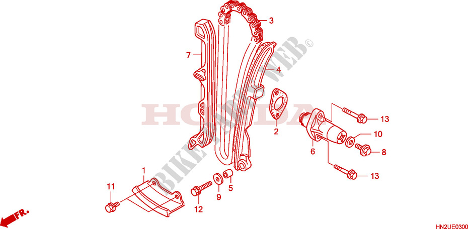 CAM CHAIN   TENSIONER for Honda FOURTRAX 500 FOREMAN RUBICON Hydrostatic 2009