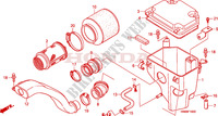 AIR CLEANER for Honda TRX SPORTRAX 250 X 2011