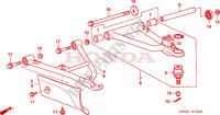 FRONT SUSPENSION ARM for Honda FOURTRAX 500 FOREMAN RED 2006