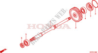 FINAL SHAFT for Honda FOURTRAX 500 FOREMAN 4X4 RED 2012