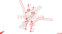 HANDLEBAR for Honda FOURTRAX 500 FOREMAN 4X4 Electric Shift, Power Steering 2010